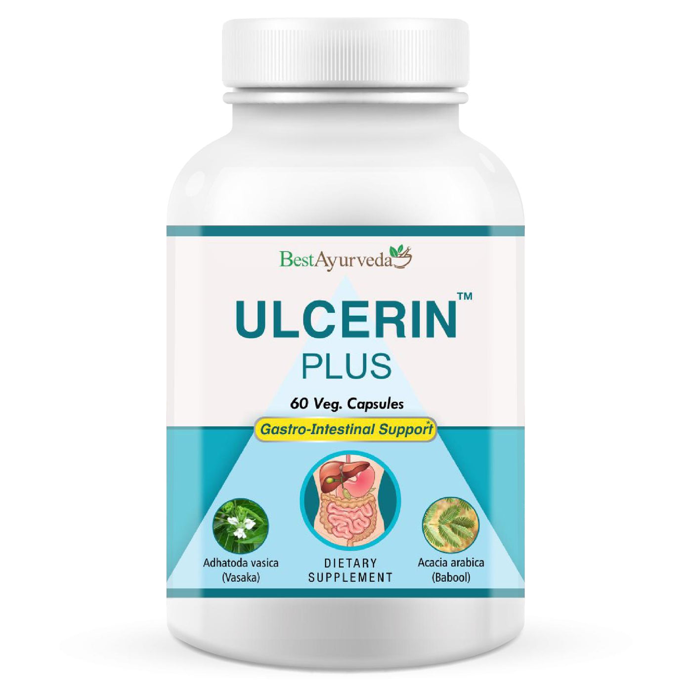 Best Ayurveda Ulcerin Plus (60 Capsules)