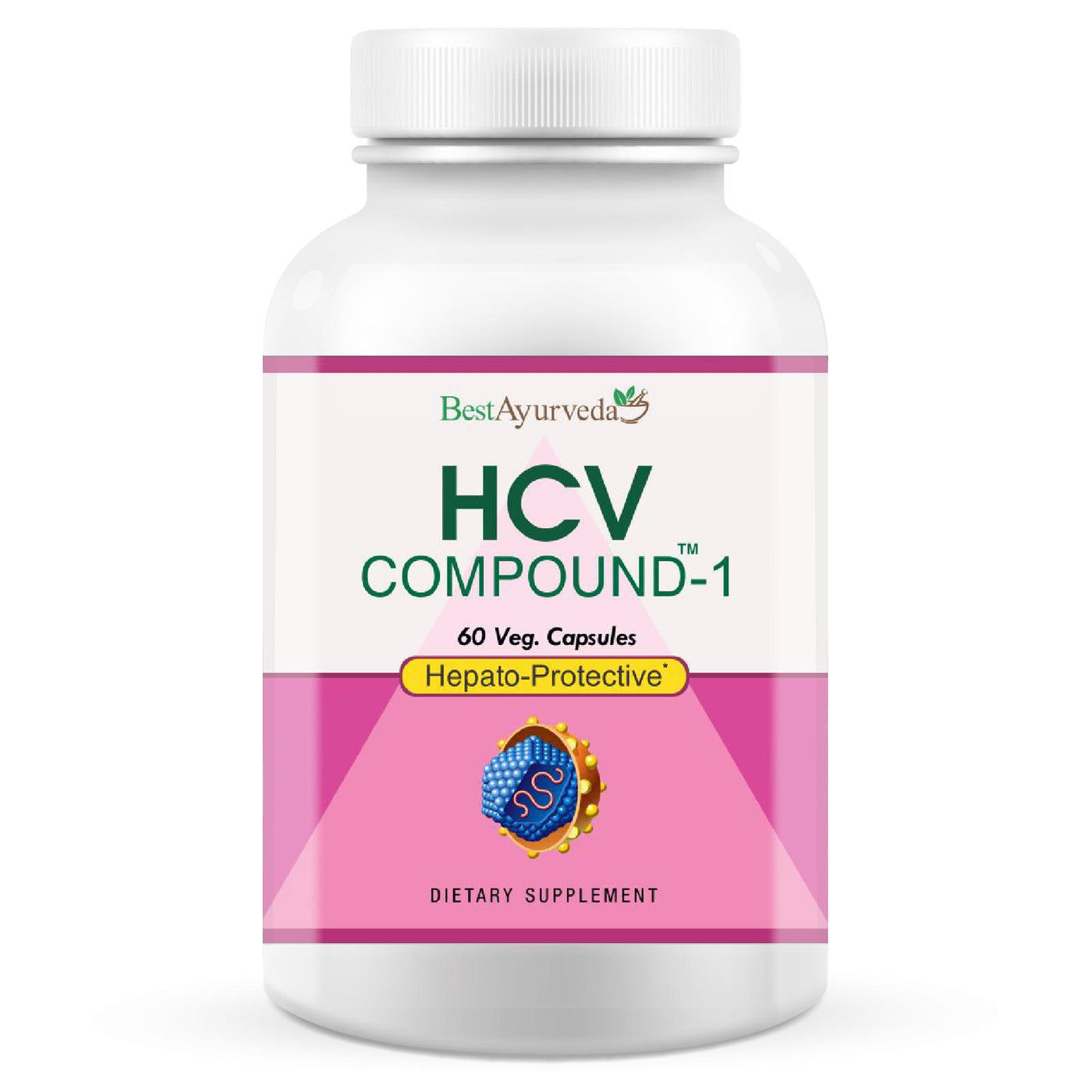 Best Ayurveda HCV Compound-1 (60 Capsules)