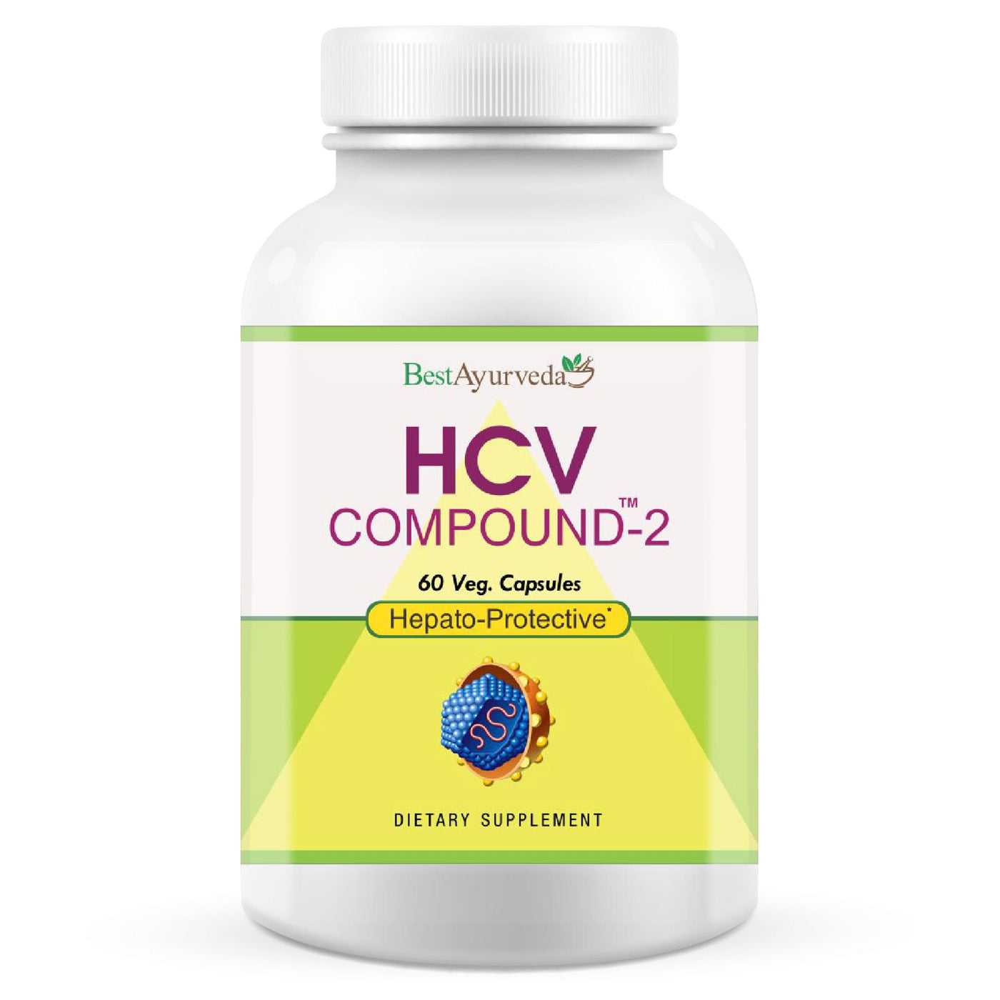 Best Ayurveda HCV Compound-2 (60 Capsules)